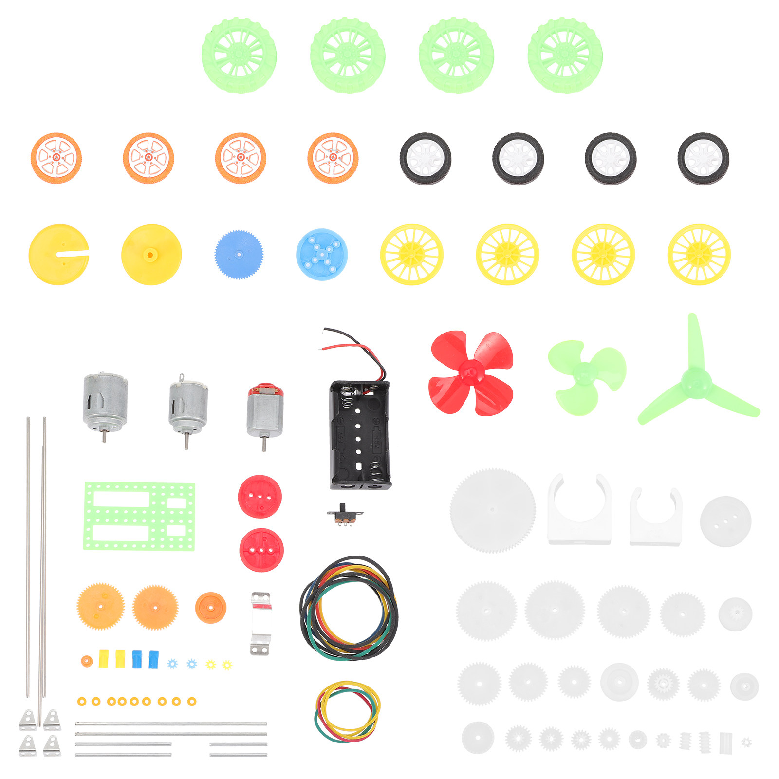 مجموعة تروس محرك تيار مستمر مك - مراجعة Science Kit وسعره