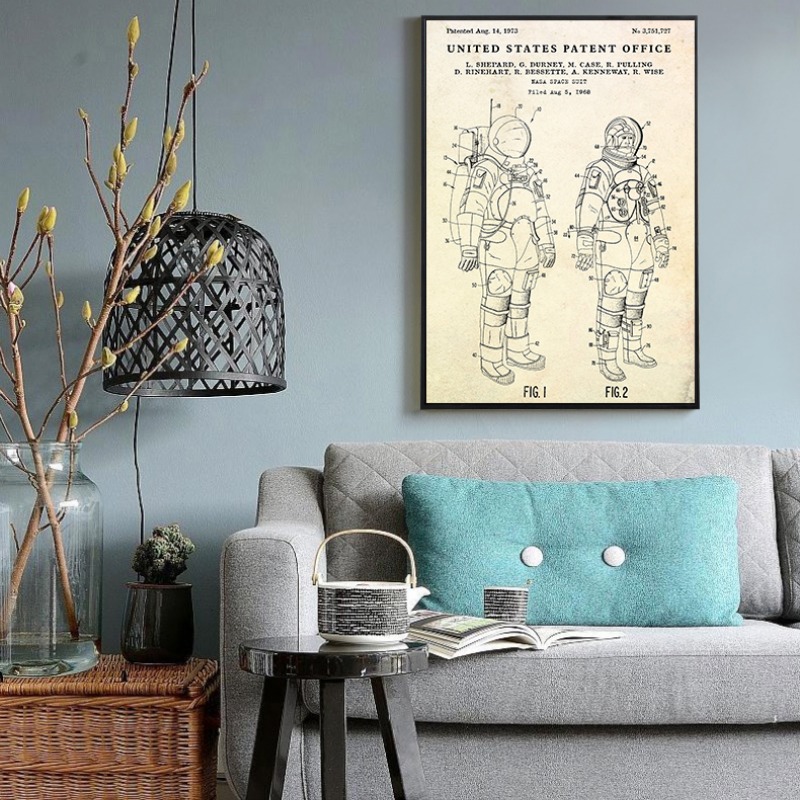 خمر الصحن الطائر UFO مخطط المش - مراجعة Star Map Poster وسعره