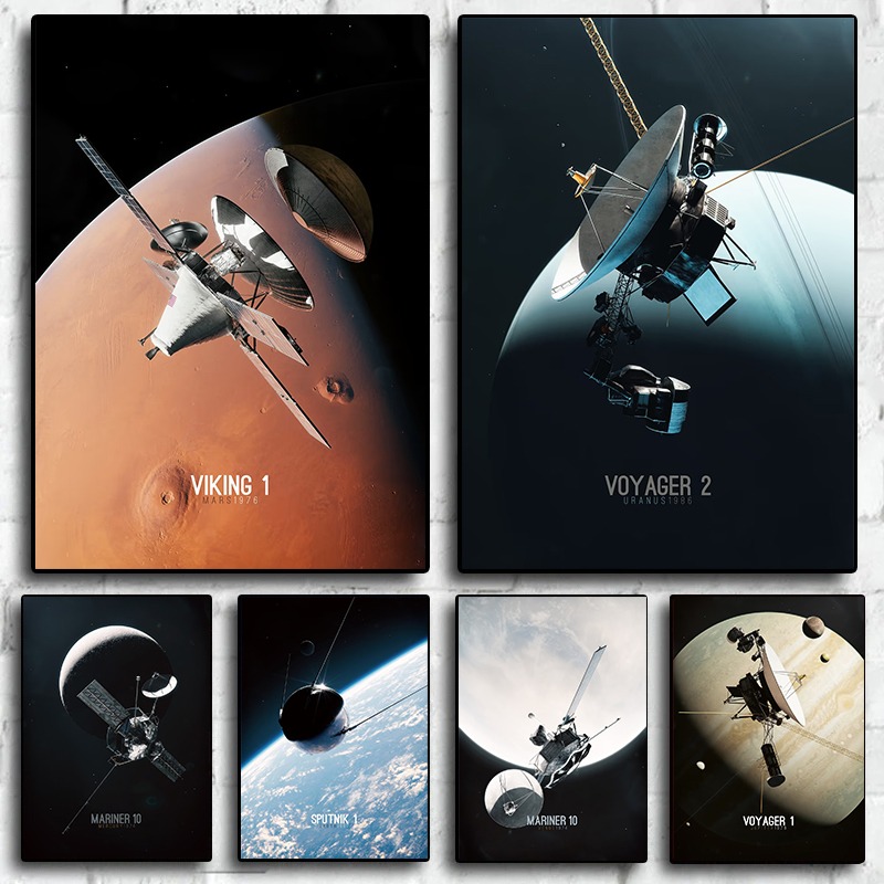 استكشاف النظام الشمسي قماش الف - مراجعة Star Map Poster وسعره